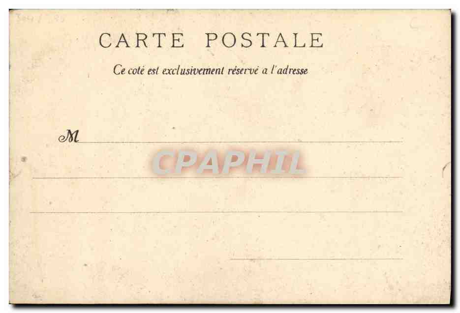 Paris — Exposition universelle 1903 — Édition Franck, gravure de Mantesguiten — Verso