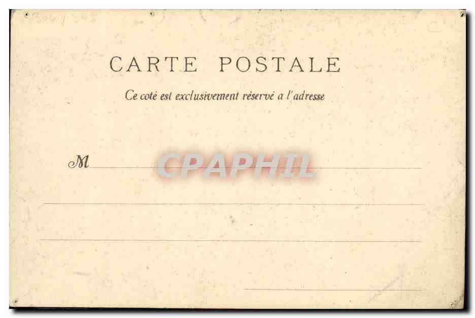 CPA Paris 1903 Coq France Italie — Reverso