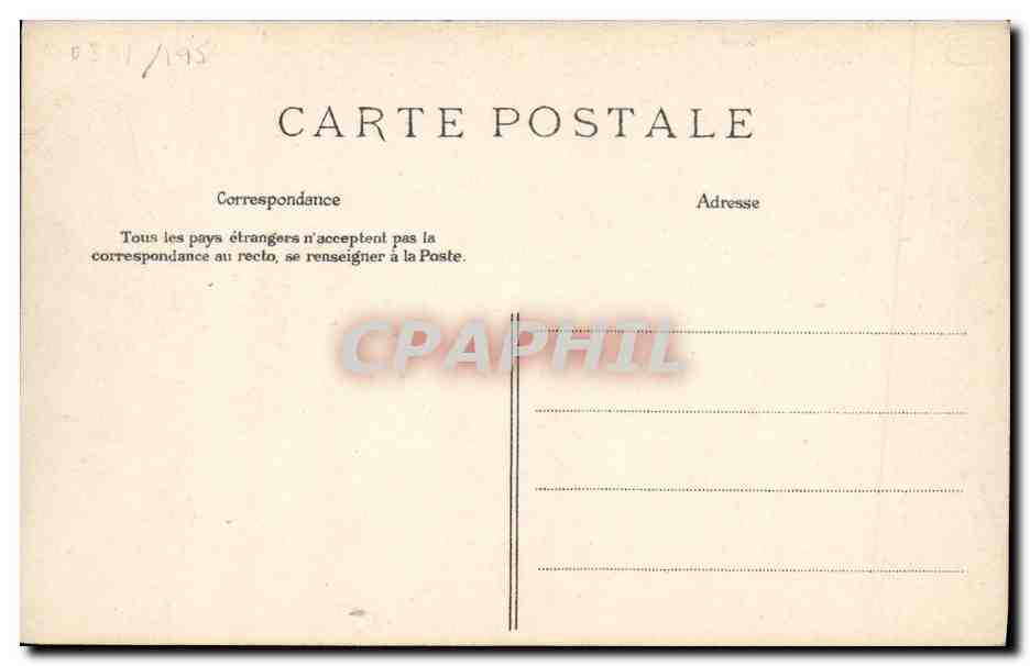 Visite du Lord-Maire à Paris — Sortie du Grand Hôtel — Personnages Officiels — E. L. D. — Verso