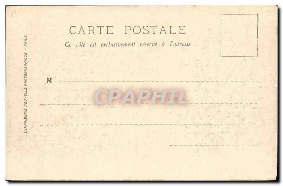 Le Roi et la Reine d'Italie à Paris (14-18 Oct. 1903) — Le Départ des Troupes — LL. — Verso