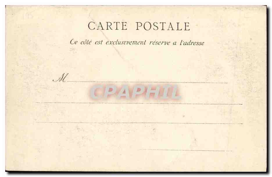 Les Souverains d'Italie à Paris — Avenue de l'Opéra — éditeur inconnu — Achterkant