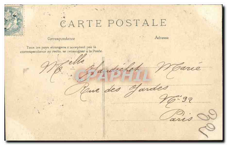 Visite de S.M. Alphonse XIII à Paris — Revue de Vincennes — Le Roi monte à la Tribune — Reverso