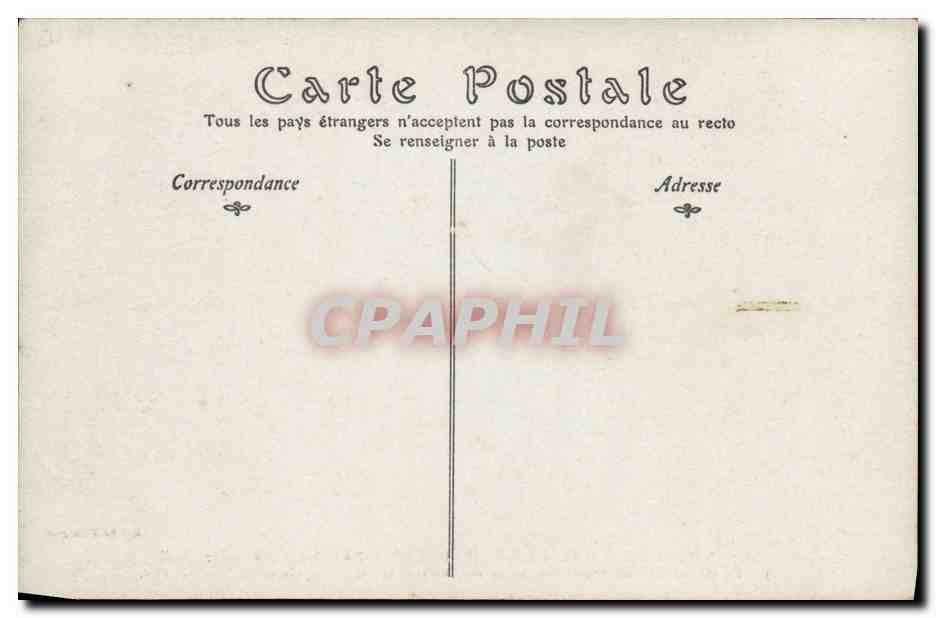 Voyage de S.M. le Roi de Suède à Paris — 23 Novembre 1908 — ND Phot. — Achterkant