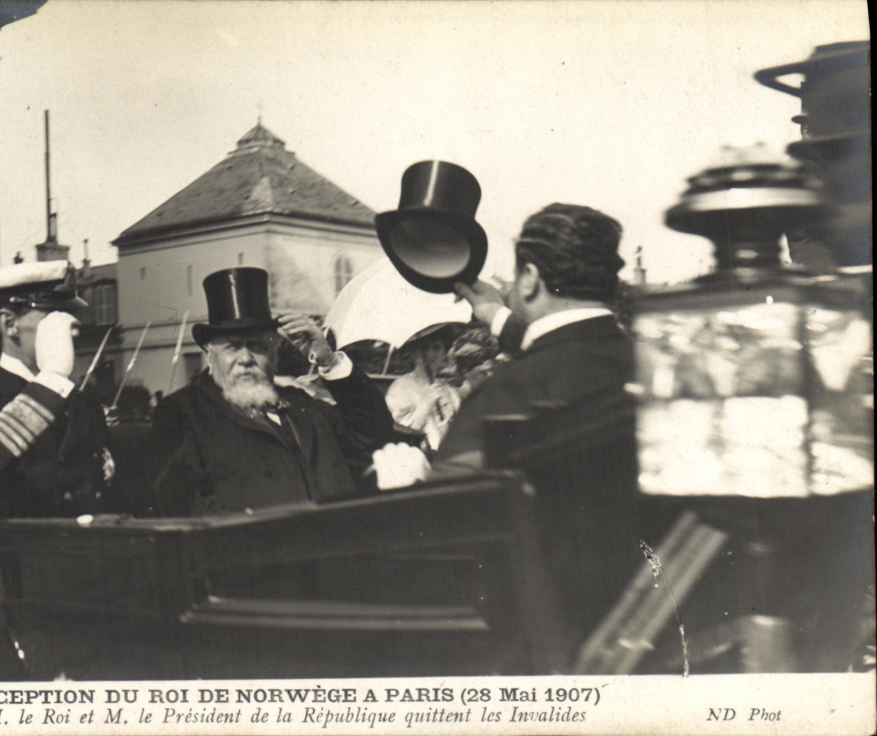 Reception du Roi de Norvège à Paris — 28 Mai 1907 — ND Phot