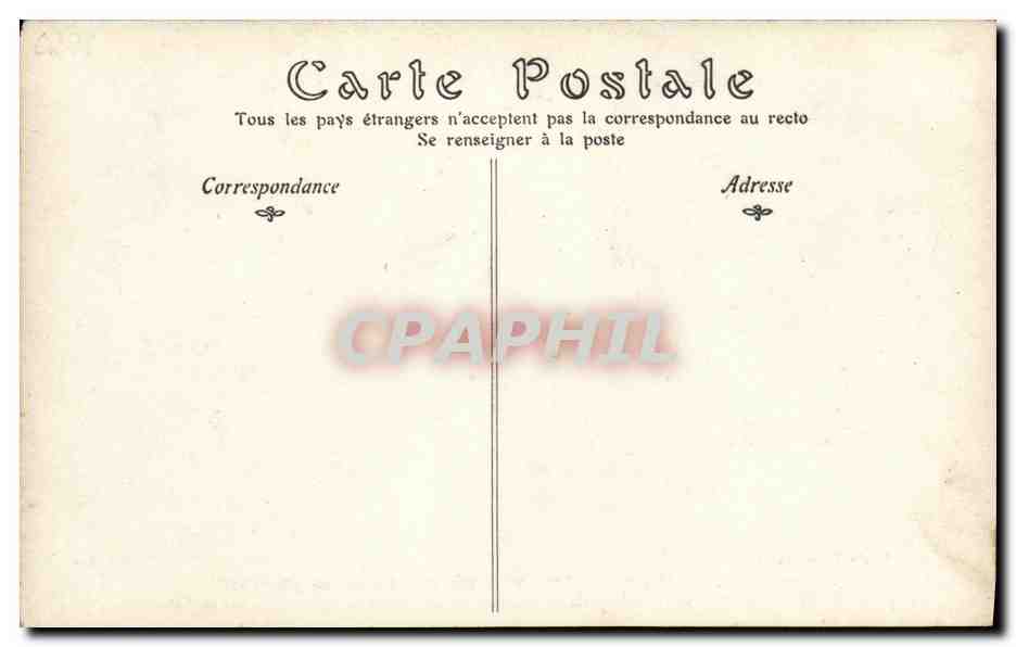 Réception du Roi de Norvège à Paris — 28 Mai 1907 — Cliché Chusseau-Flavien — Verso