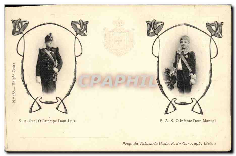 S.A. Real Príncipe Dom Luiz — S.A. O Infante Dom Manuel — Edição Costa, N.º 188