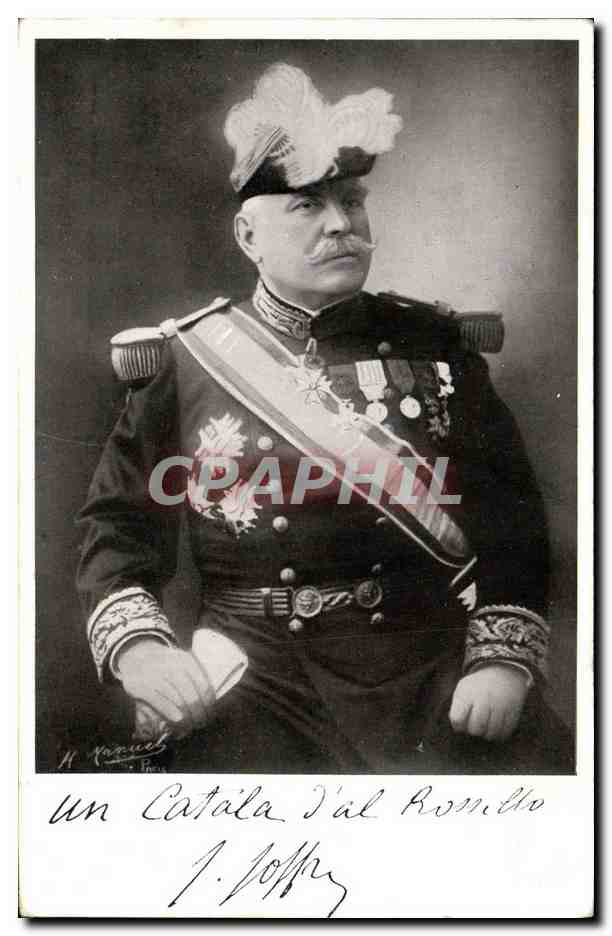 CPA Joffre Militaria 