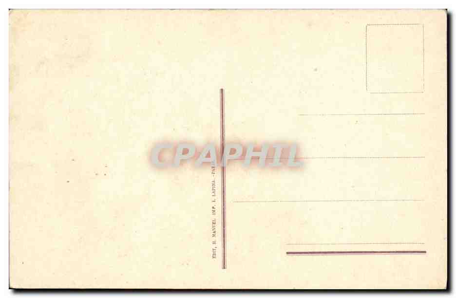 CPA Joffre Militaria  — Rückseite