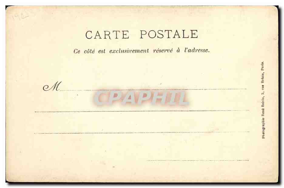 CPA Personnahe en uniforme — Reverso