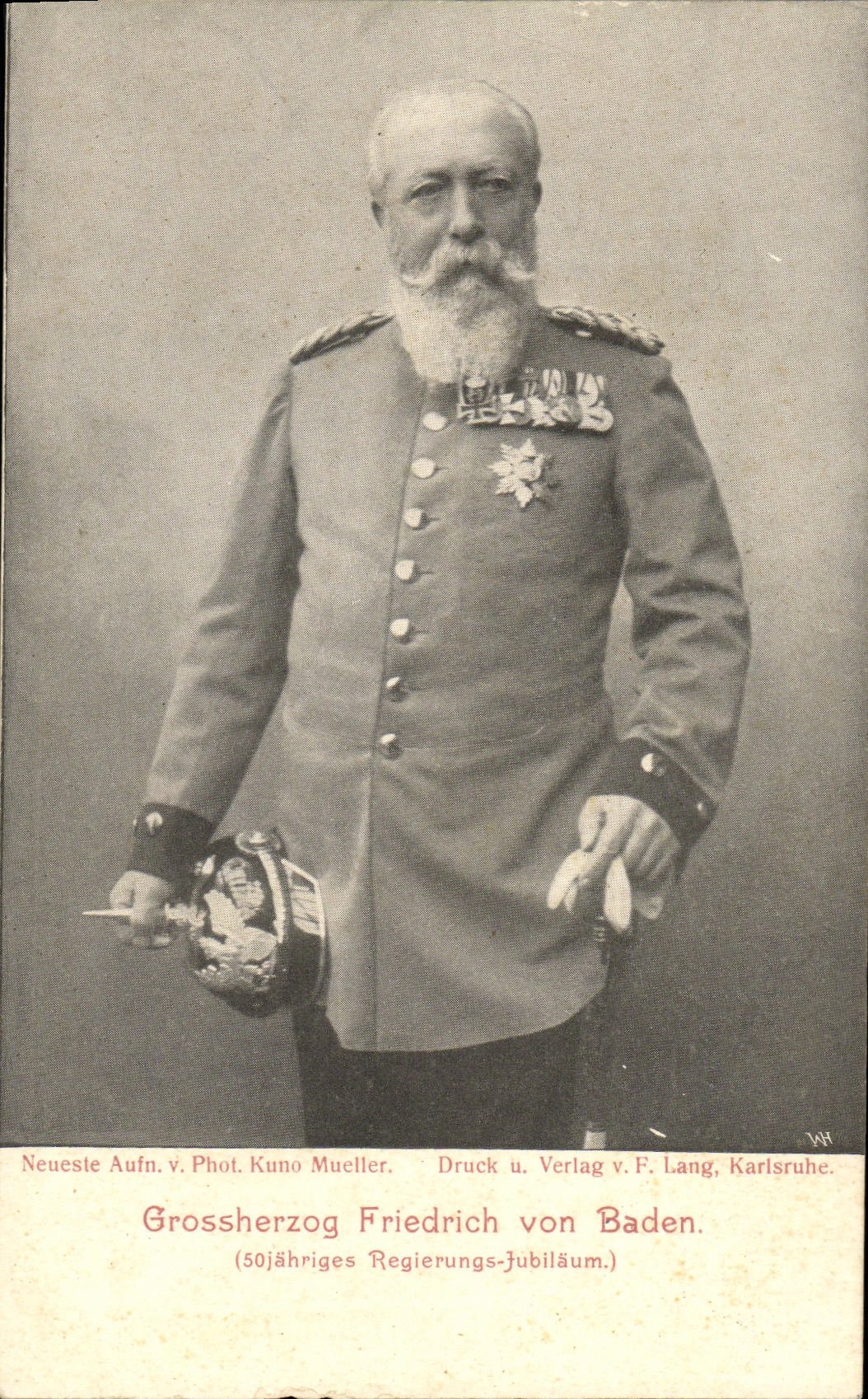 CPA Grossherzog Friedrich Von Baden