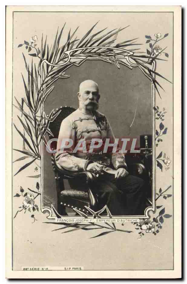 François-Joseph Ier, Empereur d'Autriche — S.I.P. Paris, Série N° 11