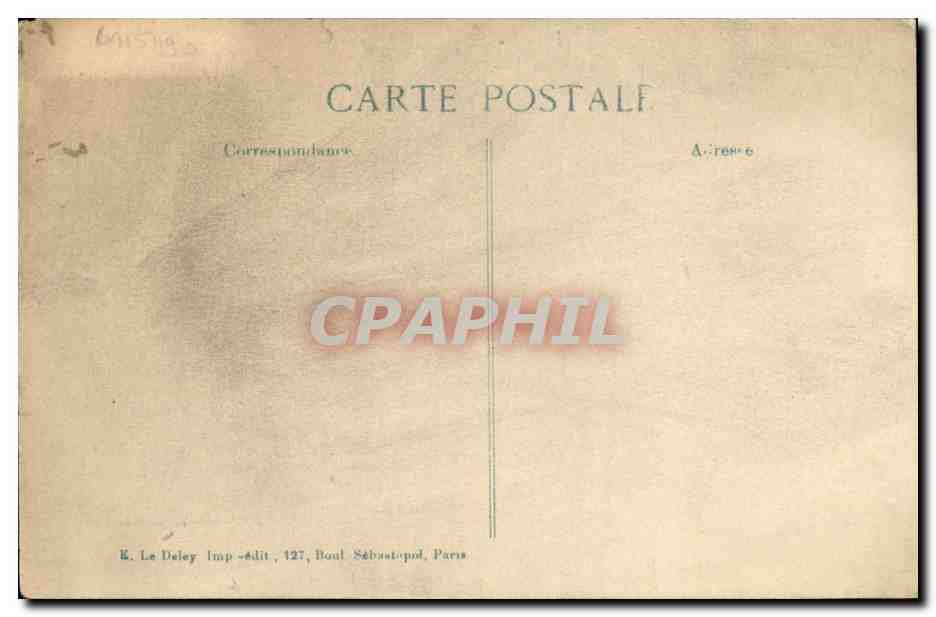CPA Le roi Pierre de SErbie que la maladie a oblige a abandonner le pouvoir — Achterkant
