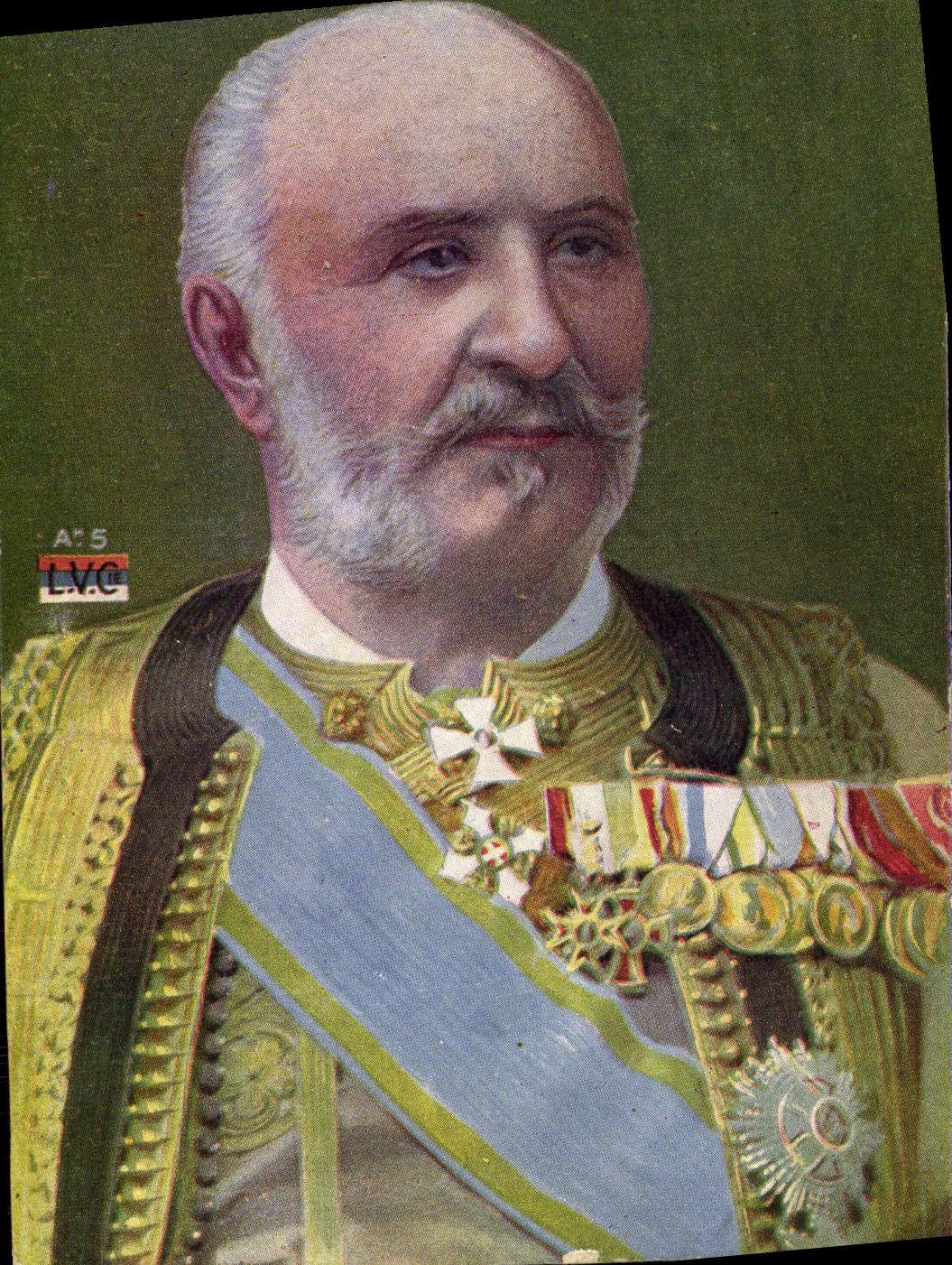 Portrait d'un homme en uniforme décoré — Léopold Verger & Cie, Imp. — N° 9