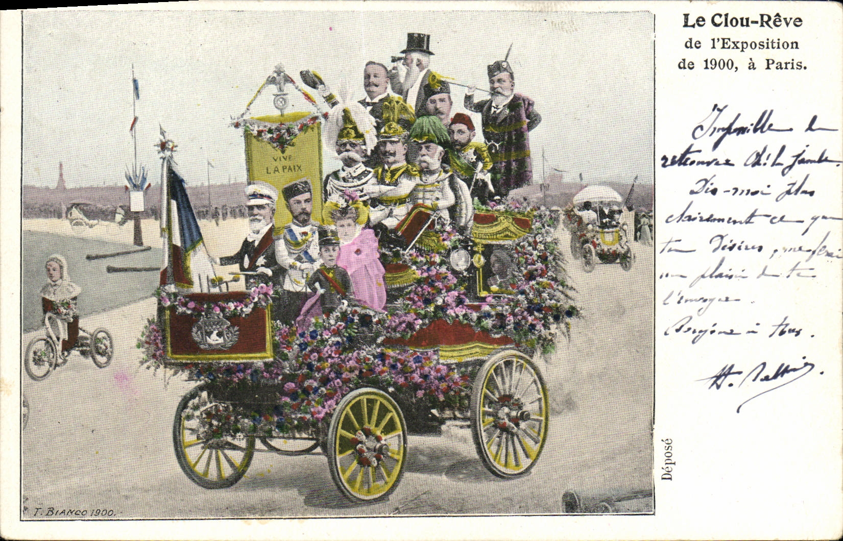 Le Clou-Rêve — Exposition de 1900 à Paris — T. Bianco 1900