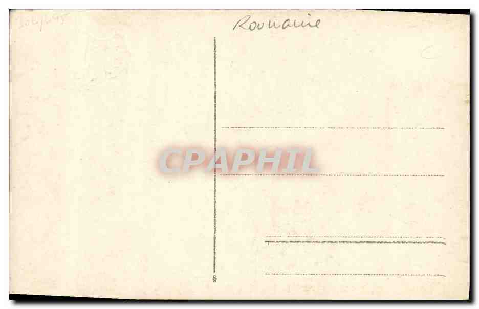 Femme tenant un bouquet — Romainie — CPAPHIL — Reverso