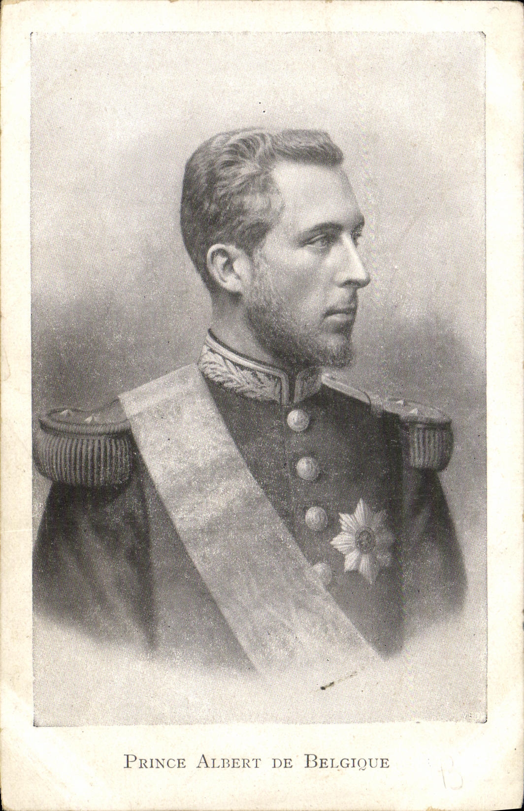 CPA Prince Albert De Belgioue
