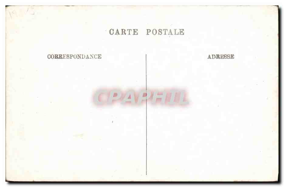 CPA Prince Albert De Belgioue — Verso