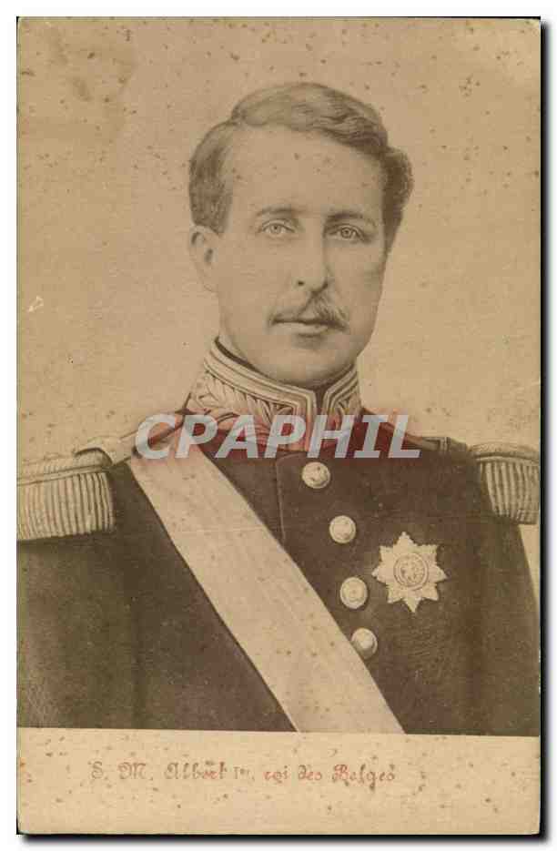 CPA Le Roi Albert 1er Belgique