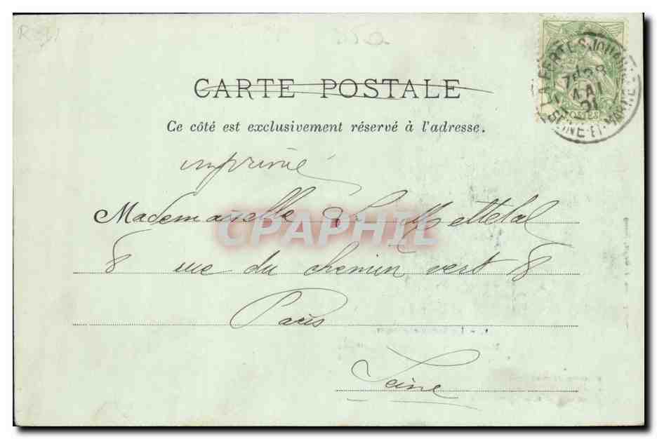 La femme avocat — Mariée, mère de famille — Cliché A. Morinet, Imp.-Phot. J. Royer, Nancy — Verso