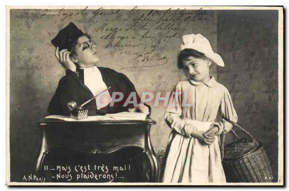 CPA Enfants Juge avocat