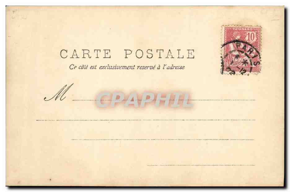 CPA Enfants Juge avocat — Rückseite