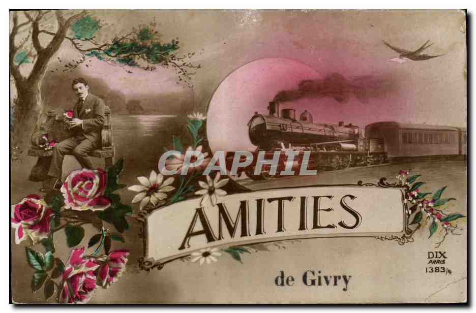 CPA Train Amities de Givry