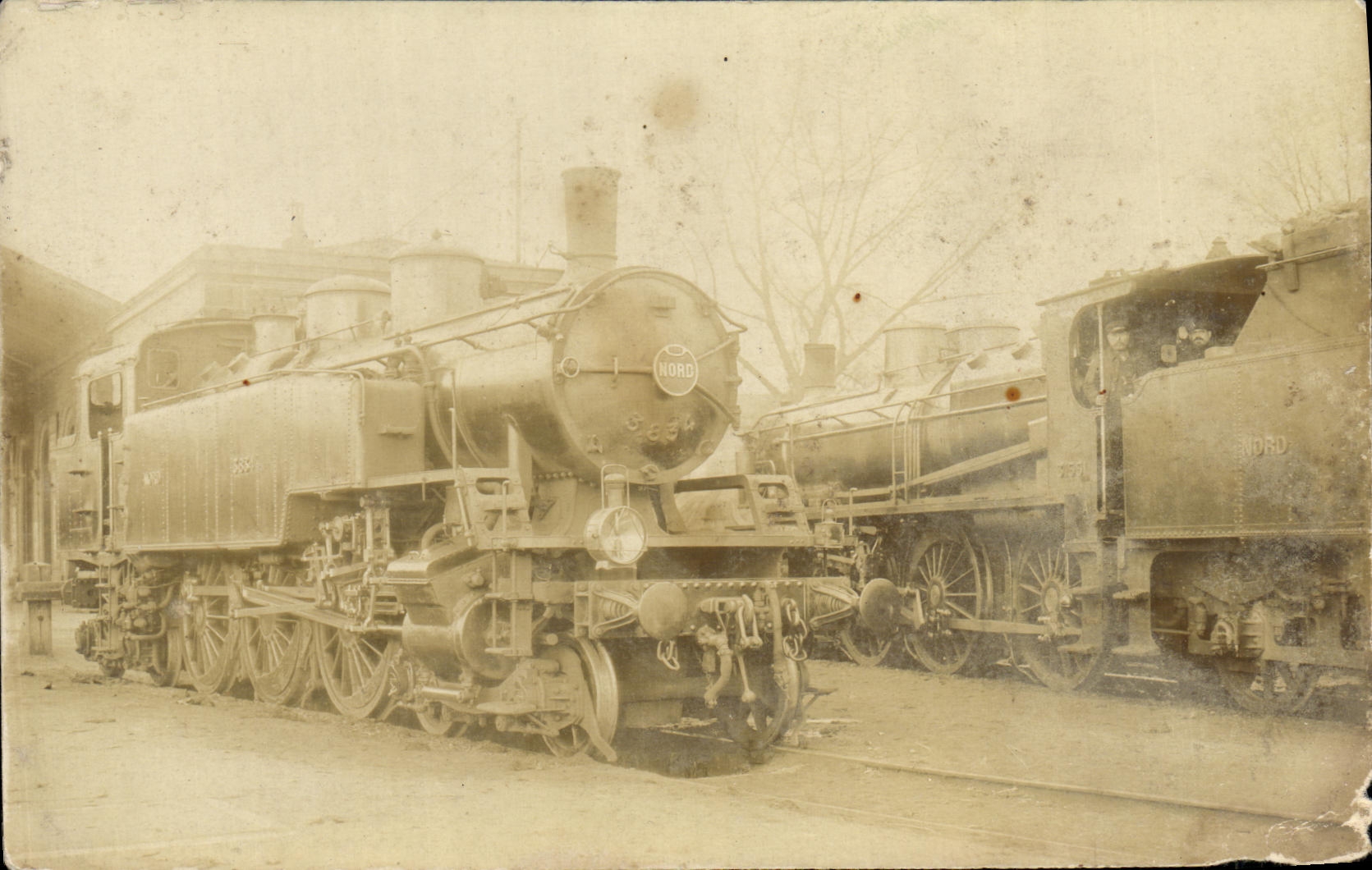 CARTE PHOTO Train 