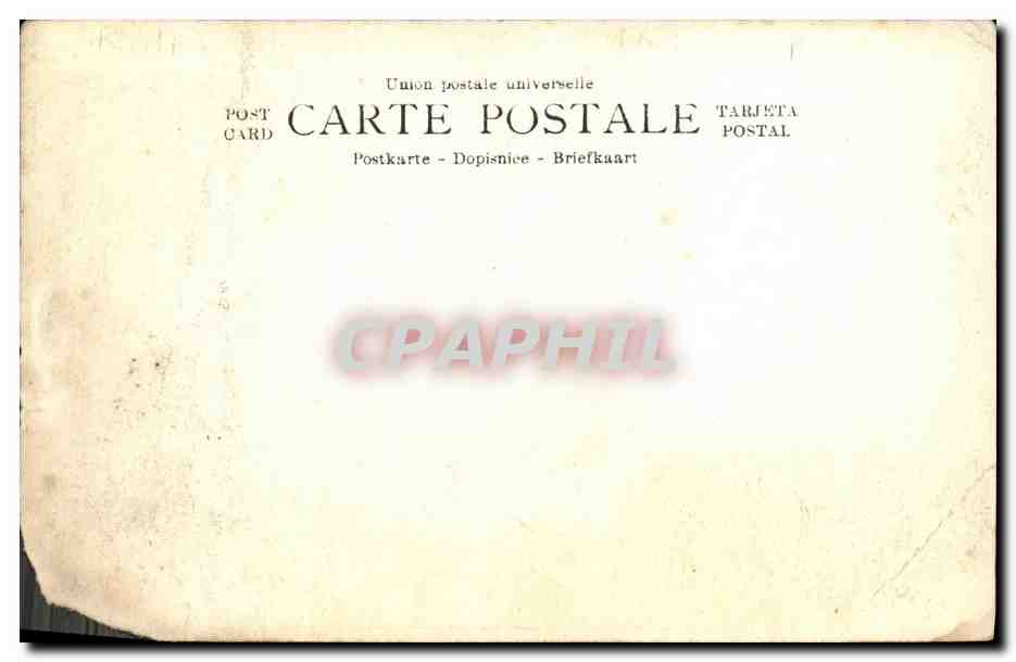 CARTE PHOTO Train Nord 3594 — Rückseite