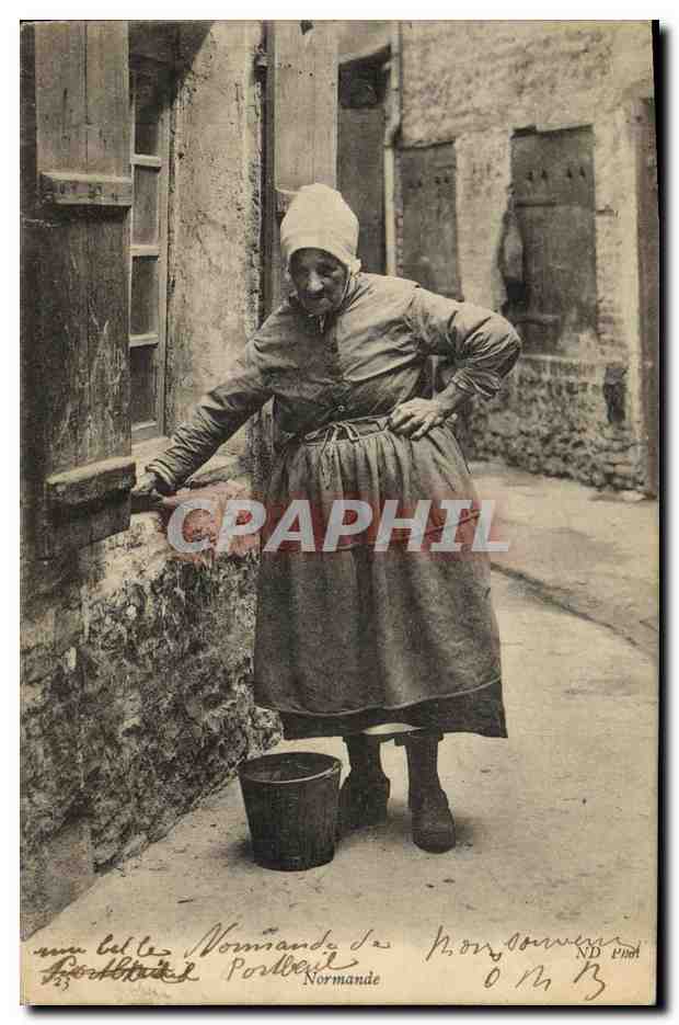 CPA Normande Folklore 