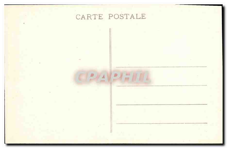 CPA Langres Vue generale de la ville le faubourg de la gare de Langres Paris Belfort Chemi de fer a cremailleres — Rückseite
