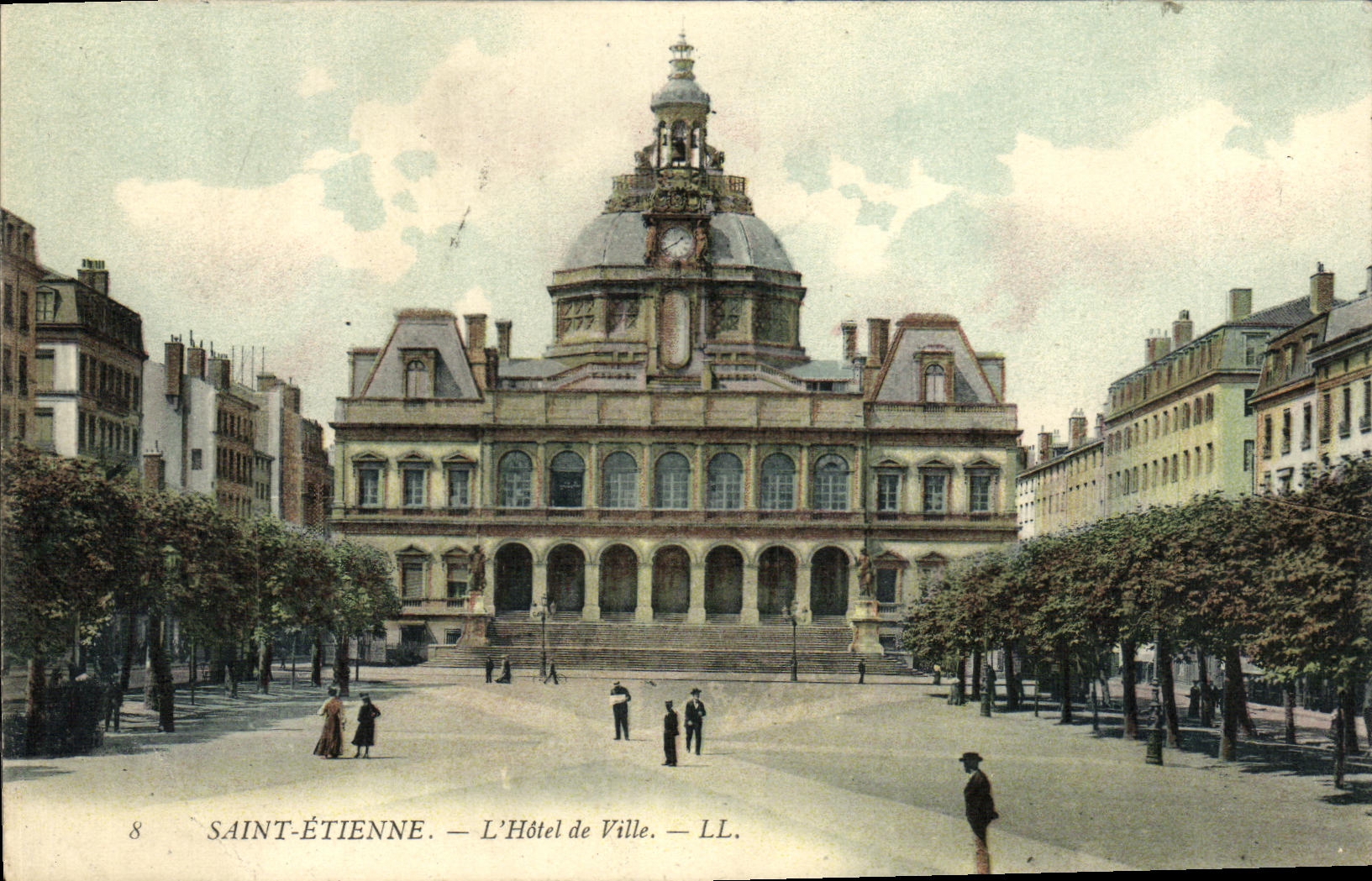 CPA Saint Etienne L hotel de ville