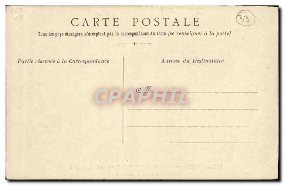 CPA La maison Lillet recevant un convoir de vin blanc de Sauternes de l annee 1900 REste de rec olte TOP — Rückseite