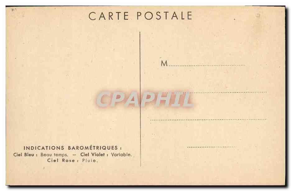 CPA Fantaisie Loterie nationale Oiseau — Verso