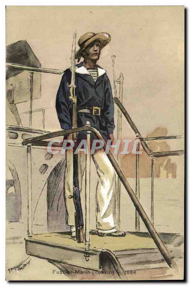 Sailor (Tonkin) — 1884 — Fustier-Marin, éditeur