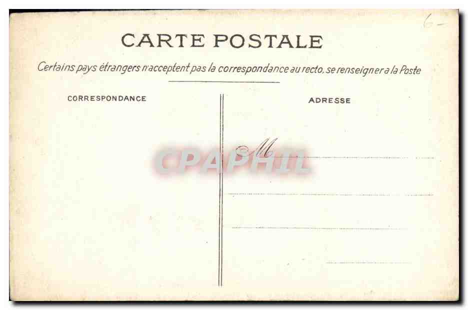 CPA Fantaisie Enfant Pecheur Poisson 1er Avril — Rückseite