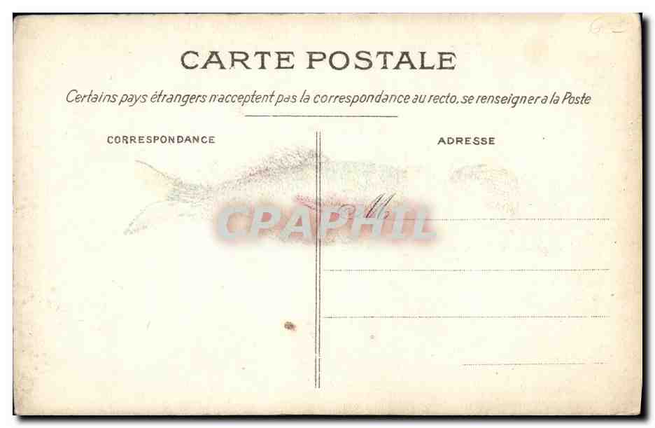 Poisson en costume — 1er Avril — éditeur non visible — Rückseite