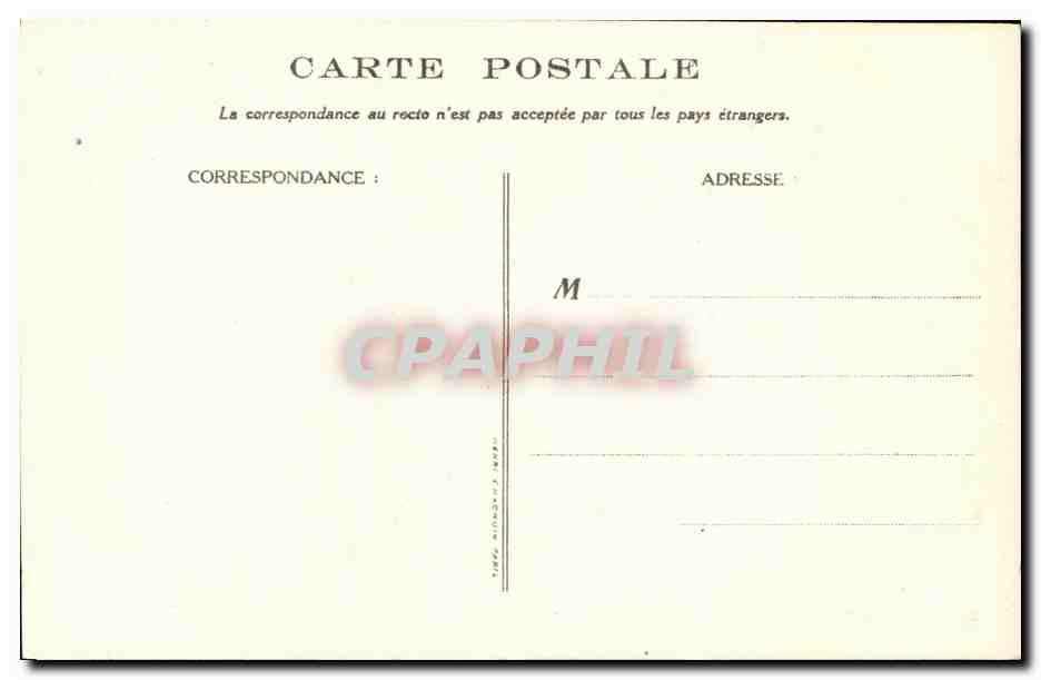 CPA Fantaisie Illustrateur Poulbot La legende des siecles Victor Hugo Le crapaud  — Rückseite