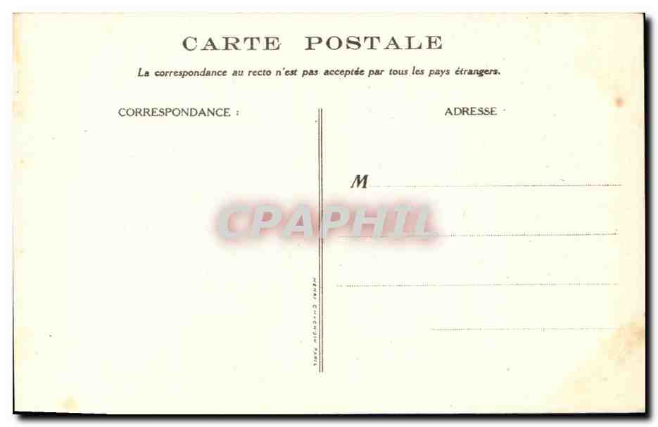 CPA Fantaisie Illustrateur Poulbot La legende des siecles Victor Hugo — Rückseite