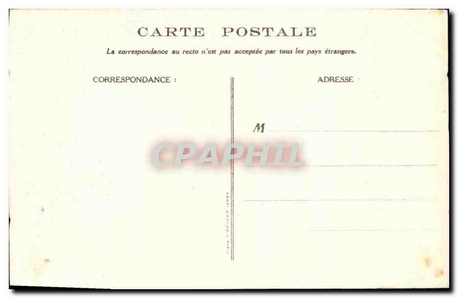 CPA Fantaisie Illustrateur Poulbot LEs Miserables La petite fille toute seule Cosette Victor Hugo — Rückseite