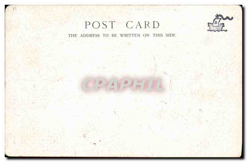 CPA The art of writing throught eh centuries Romains Juin 1904 — Back