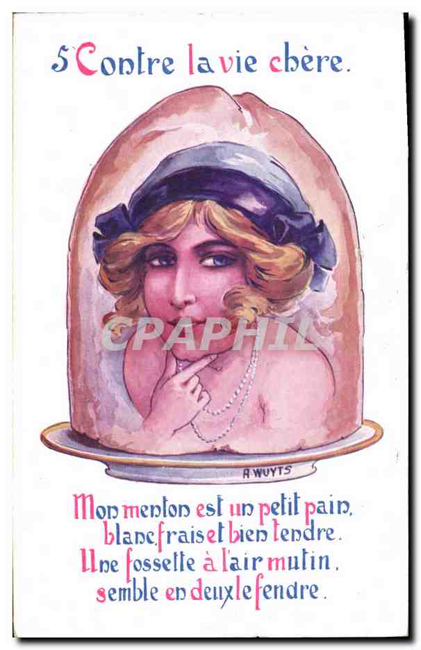 Fossile à l'air mutin — Vie Chère — A. Wuyts, Série 83