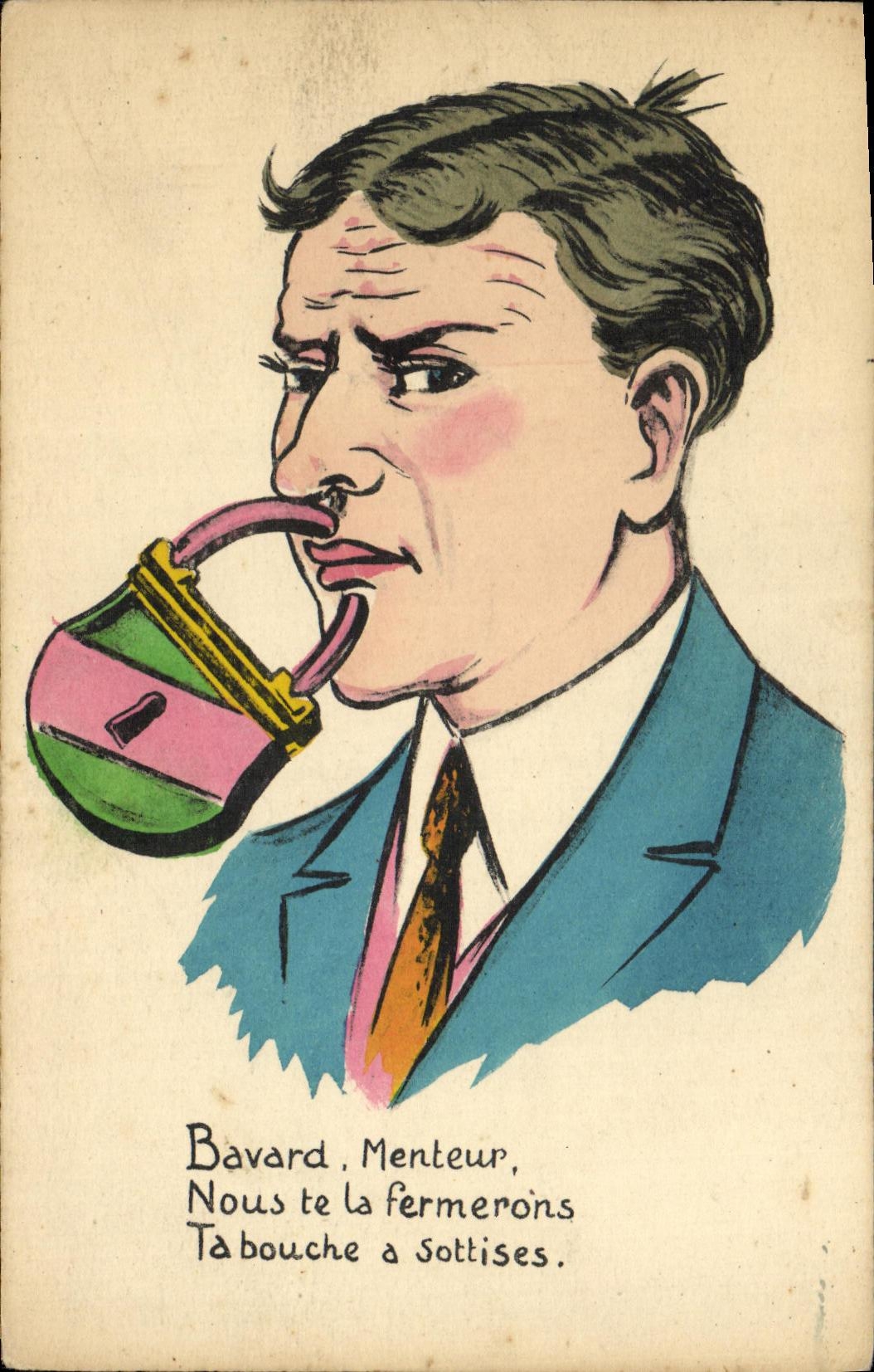 CPA Bavard Menteur 