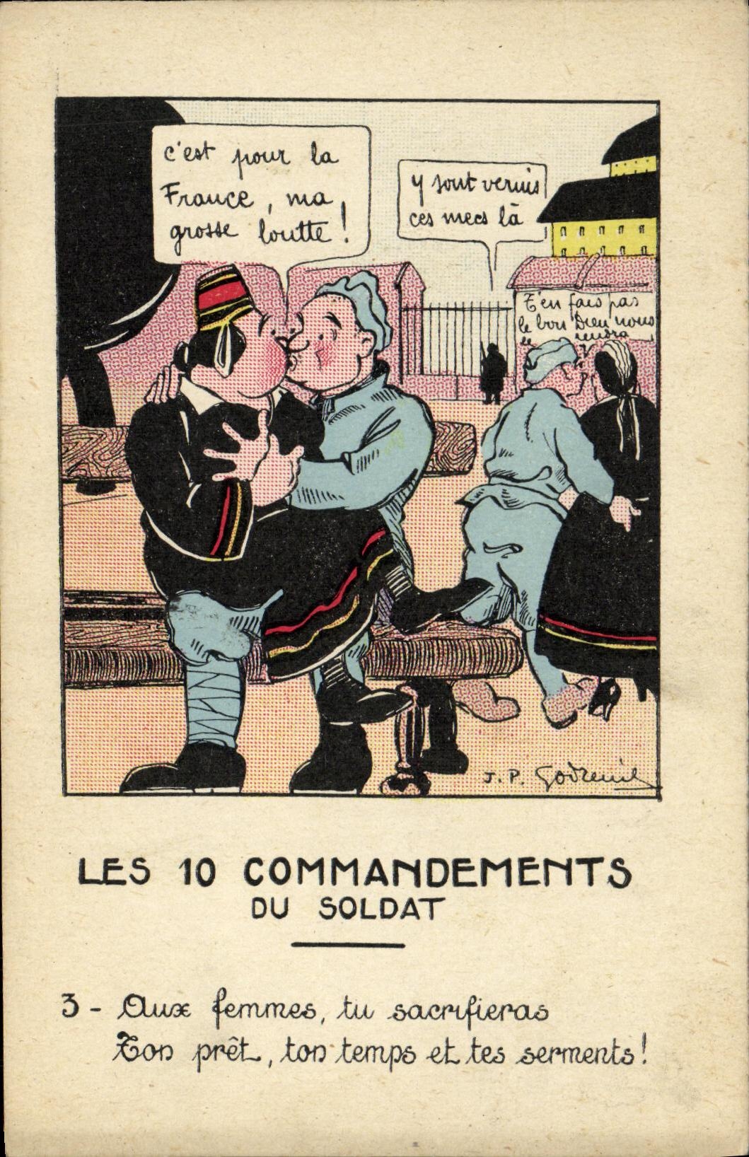 Les 10 Commandements du Soldat — Commandement 3 — J.P. Sobrenie