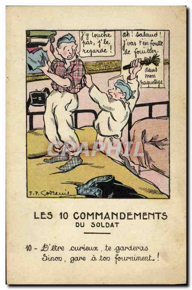Les 10 Commandements du Soldat — Commandement 10 — T.P. Codreuil