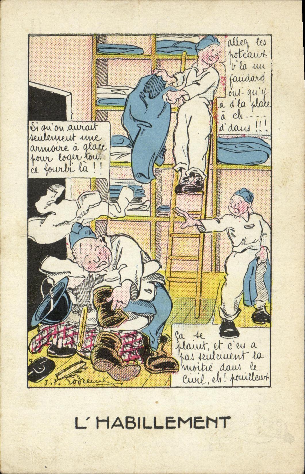 L'HABILLEMENT — J.P. VORECIEU — Garde à Vosi