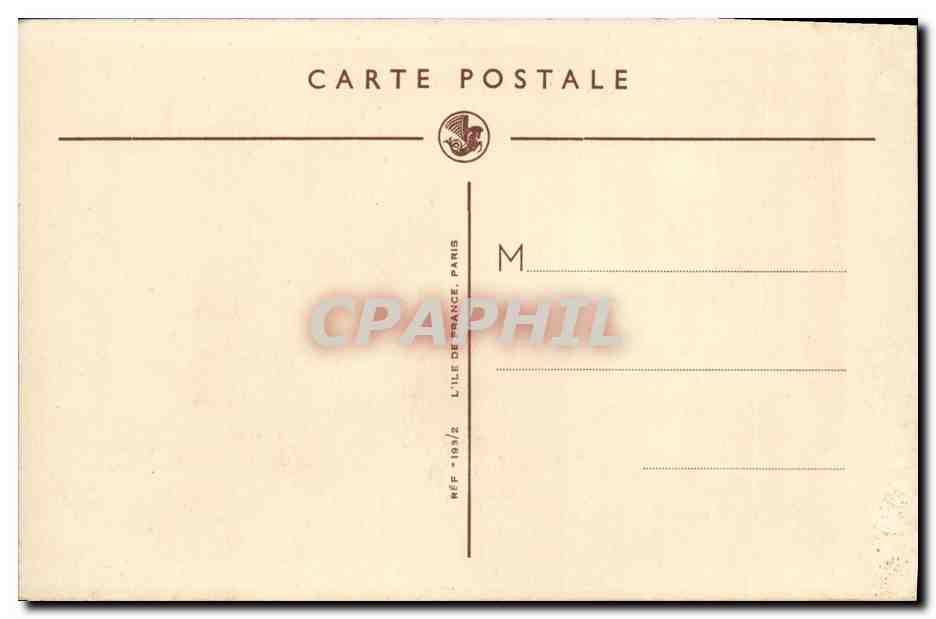 CPA Aviation Air France Avion trimoteur pour 10 passagers en service sur les lignes continentales — Back