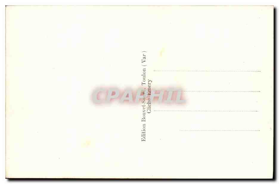 Torpilleur Frondeur — 119 — Édition Bouvet-Salet, Toulon (Var) — Verso
