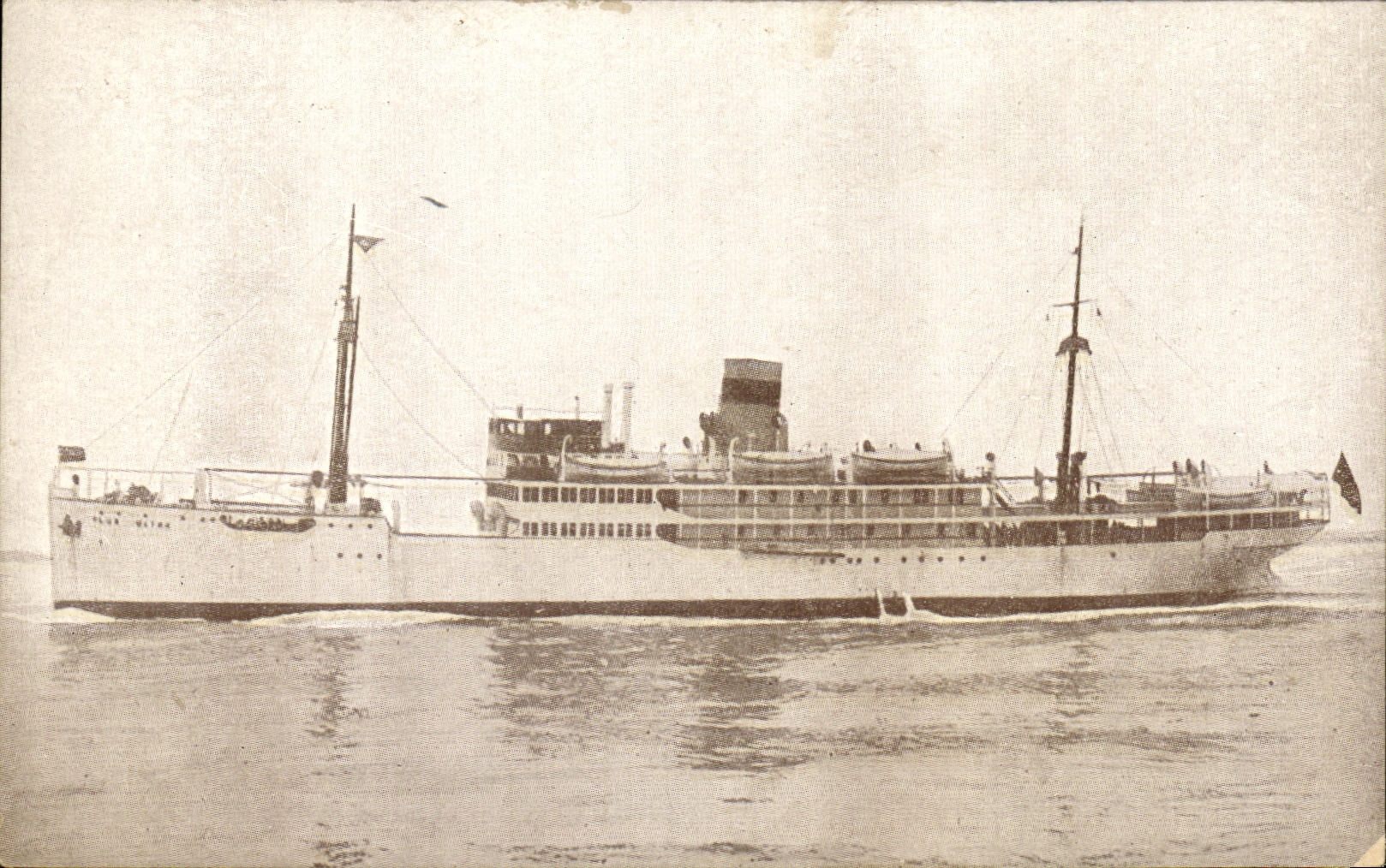 Vapor Plus Ultra — Compagnie Trasmediterránea — Séville-Cádiz-Canaries