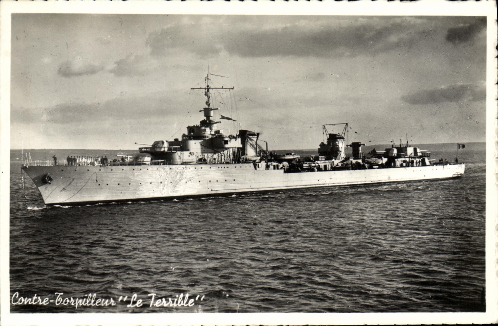 CPM Bateau Contre torpilleur Le TErrible 