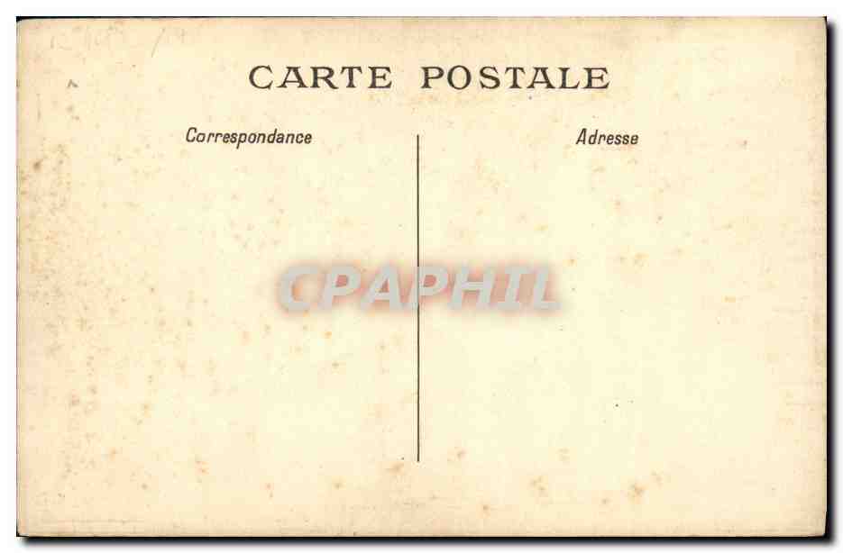 CPA Planisphere Carte  — Rückseite